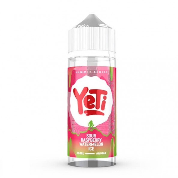 Yeti Summit Sour Raspberry Watermelon Ice Flavour Shot 25/120ml